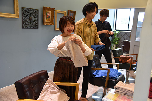 掃除、準備