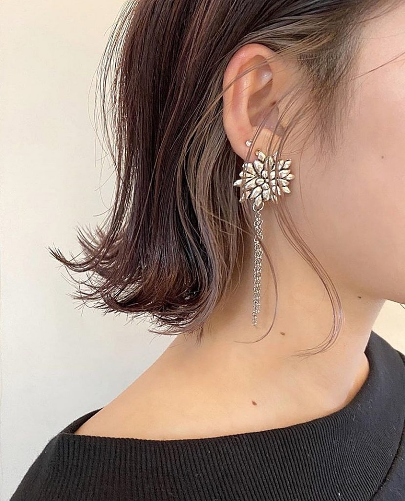 大人でも楽しめるインナーカラー Na店山下p 静岡市 藤枝市 焼津市の美容室petz ペッツ