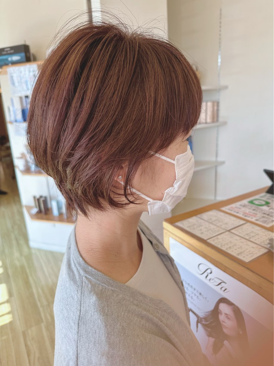 カジュアルショートスタイル（カオリ）