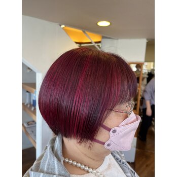 脱白髪染め上級者向けカラー (山下翔)