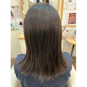 学生さんのストレートはノンダメージです★ (山下翔)