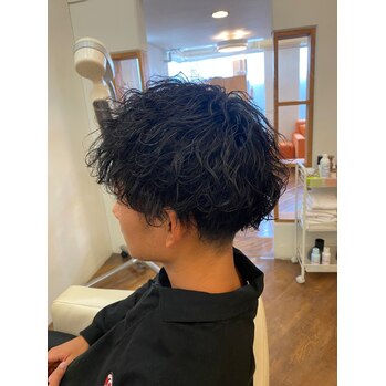 メンズパーマ  (萩田)