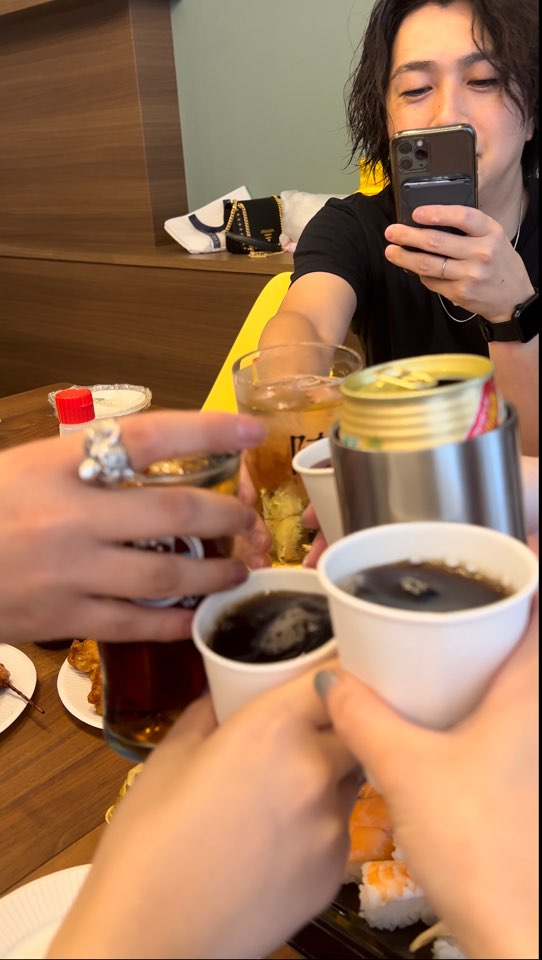 na店で仲良しお食事会