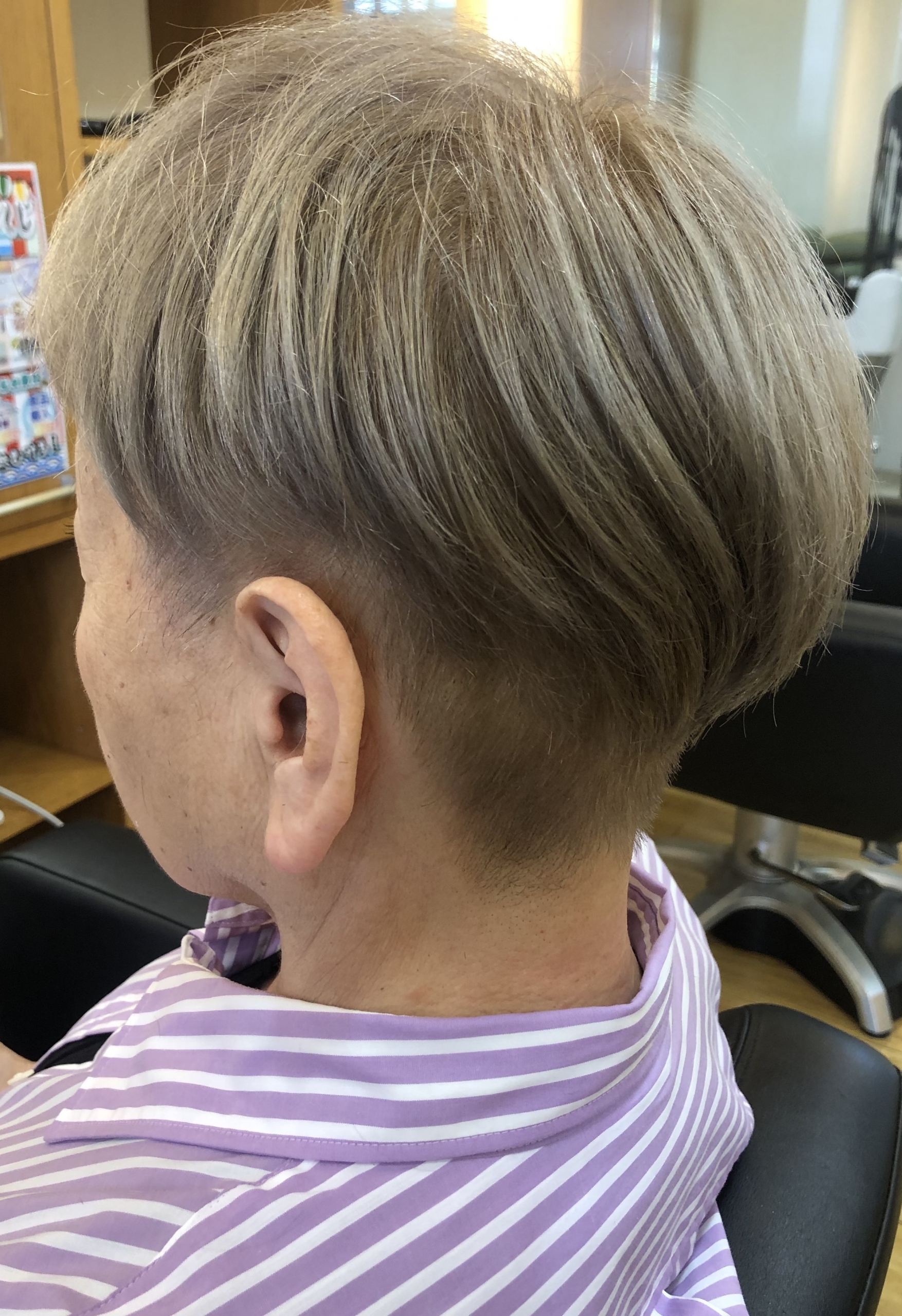 脱白髪染め(マイケル)