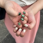 今月の花音nail💅　ジュナ🐼