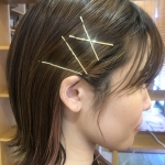 奥さんのヘアセット(マイケル)