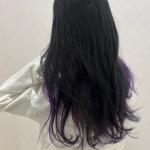 パープルのインナーカラー〔大畑〕