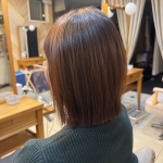 重たく見えないレイヤーボブスタイル✨(りょうか)